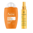 Avene eau thermale ultra fluido invisibile spf 50 + rene furterer sola