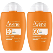 Avene eau thermale ultra fluido invisibile spf 50 set da 2 2x50 ml flu