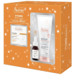 Avene vitamin activ cg routine luminosita cofanetto con crema intensa illuminante 50ml + siero correttore 10ml in omaggio + gel micellare struccante