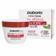 Babaria crema viso all'aloe vera pelle atopica 0% 50 ml