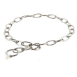 Ballatore collare strangolo acciaio inox ovale 50cm (ref. 652/50)