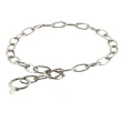 Ballatore collare strangolo acciaio inox ovale 70cm (ref. 652/70)