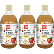 Baule volante aceto di mele non filtrato bio set da 3 3x500 ml altro