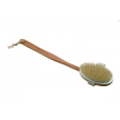 Beautytime spazzola bagno con manico in legno 1 pezzo