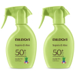 Bilboa sapore di aloe crema solare trigger spf 50+ con aloe vera 2x250