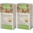 Bioclin bio-colorist 10 biondo chiarissimo set da 2 2x1 pz lozione per