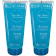 Bioderma atoderm gel douche doccia detergente quotidiano 2x200 ml