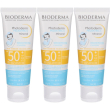 Bioderma photoderm pediatrics mineral latte solare spf50+ 3x50 ml