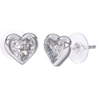 Biojoux queen eleanor orecchini in acciaio medicale stainless steel