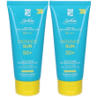 Bionike defence sun latte fluido protezione molto alta spf50+ set da 2
