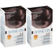 Bionike shine on colorante capelli 4.5 castano mogano set da 2 2x1 pz