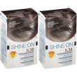 Bionike shine on colorante capelli 5.38 castano chiaro cioccolato set