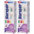 Biorepair dentifricio kids uva 0/6 anni 2x50 ml