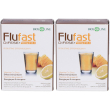 Biosline flufast difese+ set da 2 2x97,2 g polvere per soluzione orale