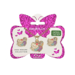 Bjs001 parure orecchini+collanina sleepy kitty gold plated