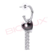 Bjt283 orecchini itala 11 mm stainless steel