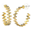 Bjt369 orecchino sariel gold plated