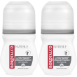 Borotalco deodorante invisible grigio roll on (50ml) 2x50 ml