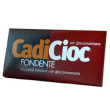 Cadicioc tavoletta fondente con glucomannano 100 g 4x100 g soluzione o