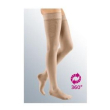 Calza elastica medicale medi classe 2 in cotone mono gamba destra taglia l