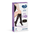 Calza sauber jolie qskin 70 righe pois rosa l/xl