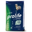 Cane lifestyle light merluzzo e riso - alimento completo per cani adulti in sovrappeso taglia m/l 12 kg