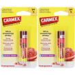 Carmex balsamo labbra melograno spf15 2x4,25 g