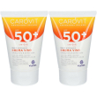 Carovit programma solare crema viso spf 50+ set da 2 2x50 ml crema