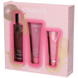 Caudalie cofanetto di natale 2024 rose de vigne - acqua profumata 50 ml + gel doccia 50 ml + crema mani e unghie 30 ml