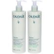 Caudalie vinoclean latte di mandorla struccante - 400 ml 2x400