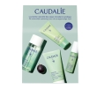 caudalie vinopure cofanetto per la cura della pelle gel detergente + tonico purificante + siero salicilico + fluido idratante