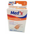 Cer meds strips poliu gra 12 pezzi