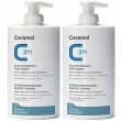 Ceramol 311 olio detergente viso-corpo set da 2 2x400 ml