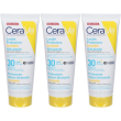 Cerave protezione solare idratante invisibile spf30 75ml 3x75 ml