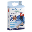 Cerotto nasale extra extra large 6,7 x2cm sofarmapiu' 30 pezzi