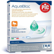 Cerotto pic aquabloc 10x10cm antibatterico 5 pezzi 4x5 st