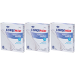 Ceroxmed compresse di garza in puro cotone 10 cm x set da 3 3x10