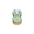 Chicco bavagl pap 6m+ 3 pezzi azz/ve