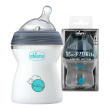 Chicco biberon nf black&white 150ml