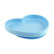 Chicco piatto cuore ventosa sil bl