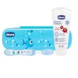Chicco setole dentale azzurr fluoro