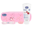 Chicco setole dentale rosa fluoro
