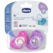 Chicco succhicco air grl sil 12+ 2 pezzi