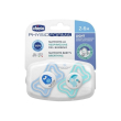 Chicco succh.light azz.sil.2-6m2 pezzi