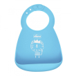 Chicco bavaglia silicone azzurro