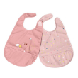Chicco bavaglini pappa 6+ mesi colore rosa 1 pezzo