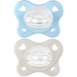 Chicco dual soft succhietto azzurro 2-6 mesi 2 pezzi