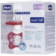 Chicco dual soft succhietto rosa 16-36 mesi 2 pezzi 4x2 st