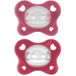 Chicco dual soft succhietto rosa 16-36 mesi 2 pezzi