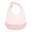 Chicco easy roll bib bavaglino in silicone con tasca rosa